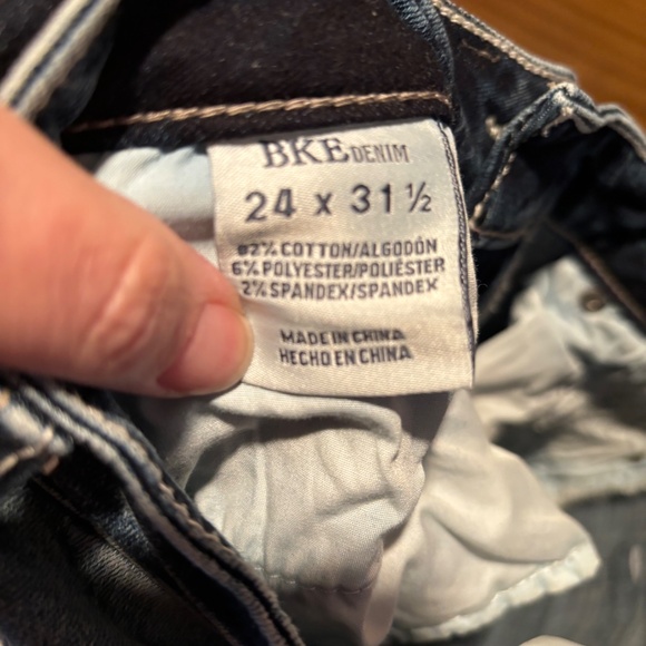 BKE Stella Mid-Rise Slim Fit Bootcut Jeans Size 24 - Picture 5 of 7